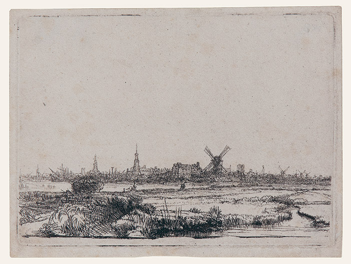 View of Amsterdam from the Kadjik
